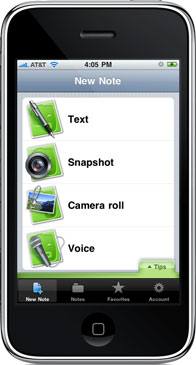 EverNote (iPhone)