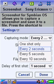 Screenshot for Symbian OS