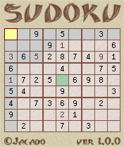 Jacado SuDoKu