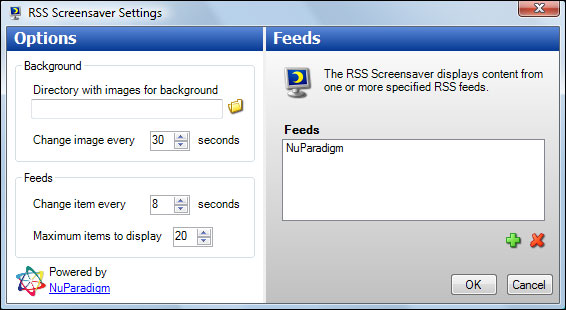 RSS Screensaver