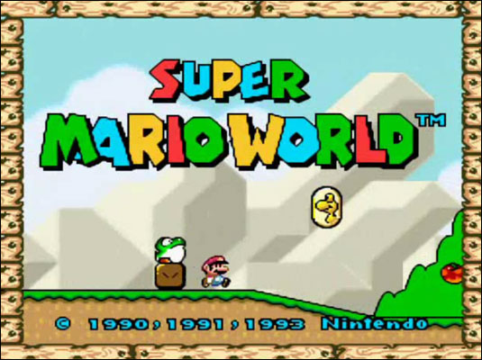 Super Mario World Screensaver
