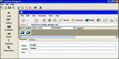 Toolbar Designer