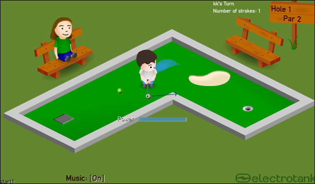 Screenshot Mini Golf